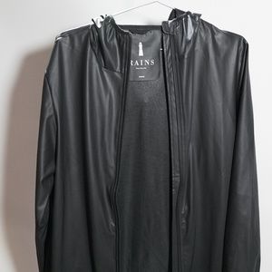 Rains Hooded Waterproof Rain Jacket
